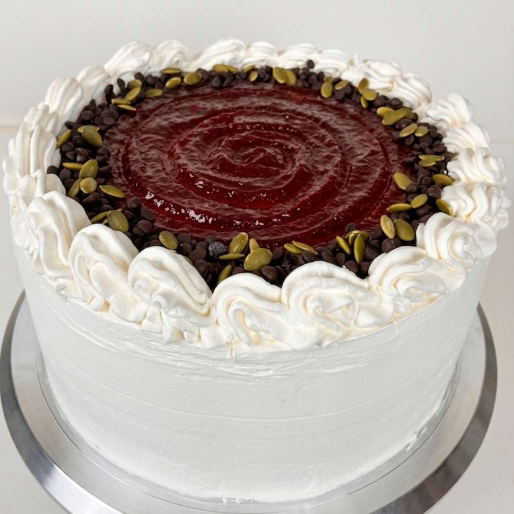 Torta Amapola Guinda Manjar