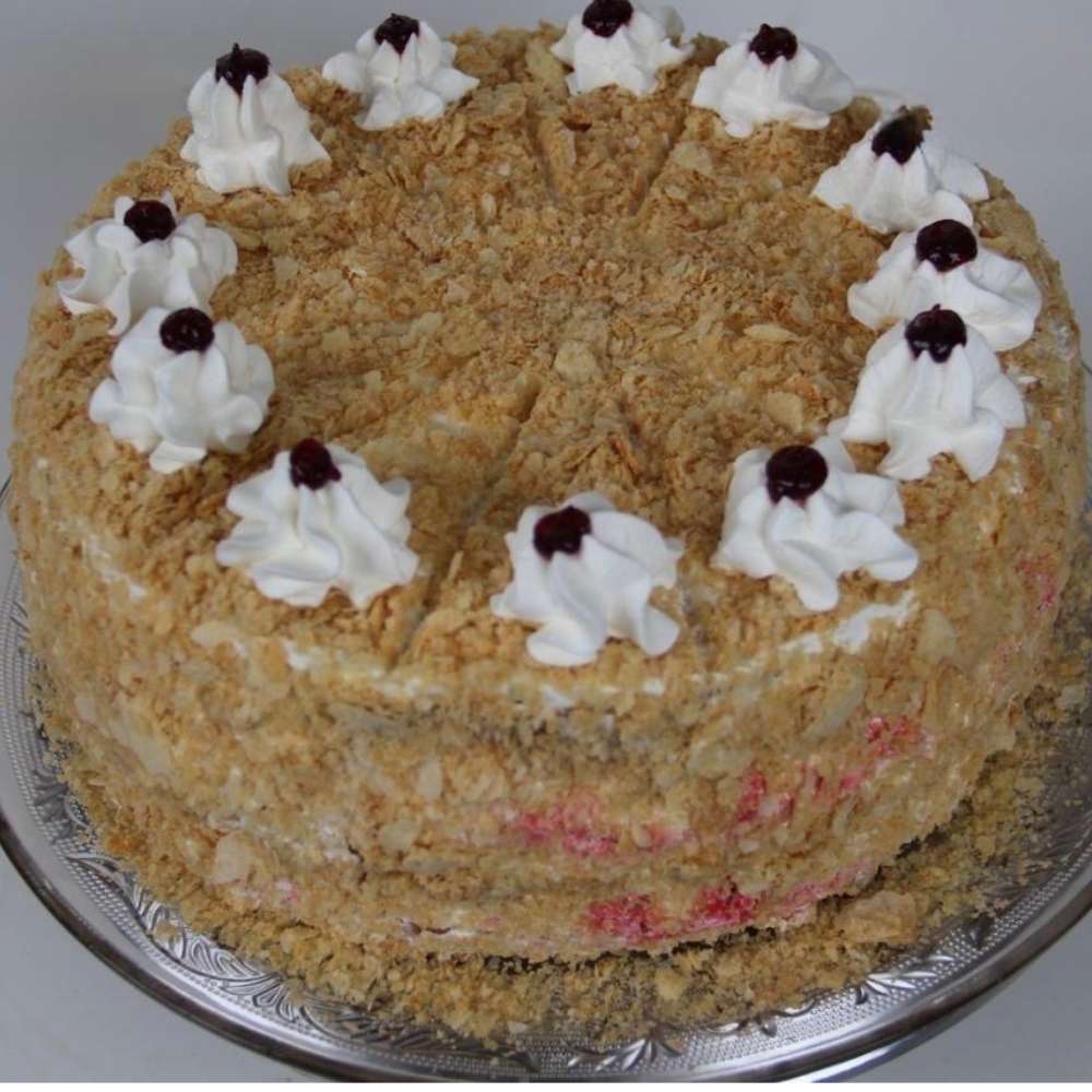 Torta hojarasca amor sin azúcar