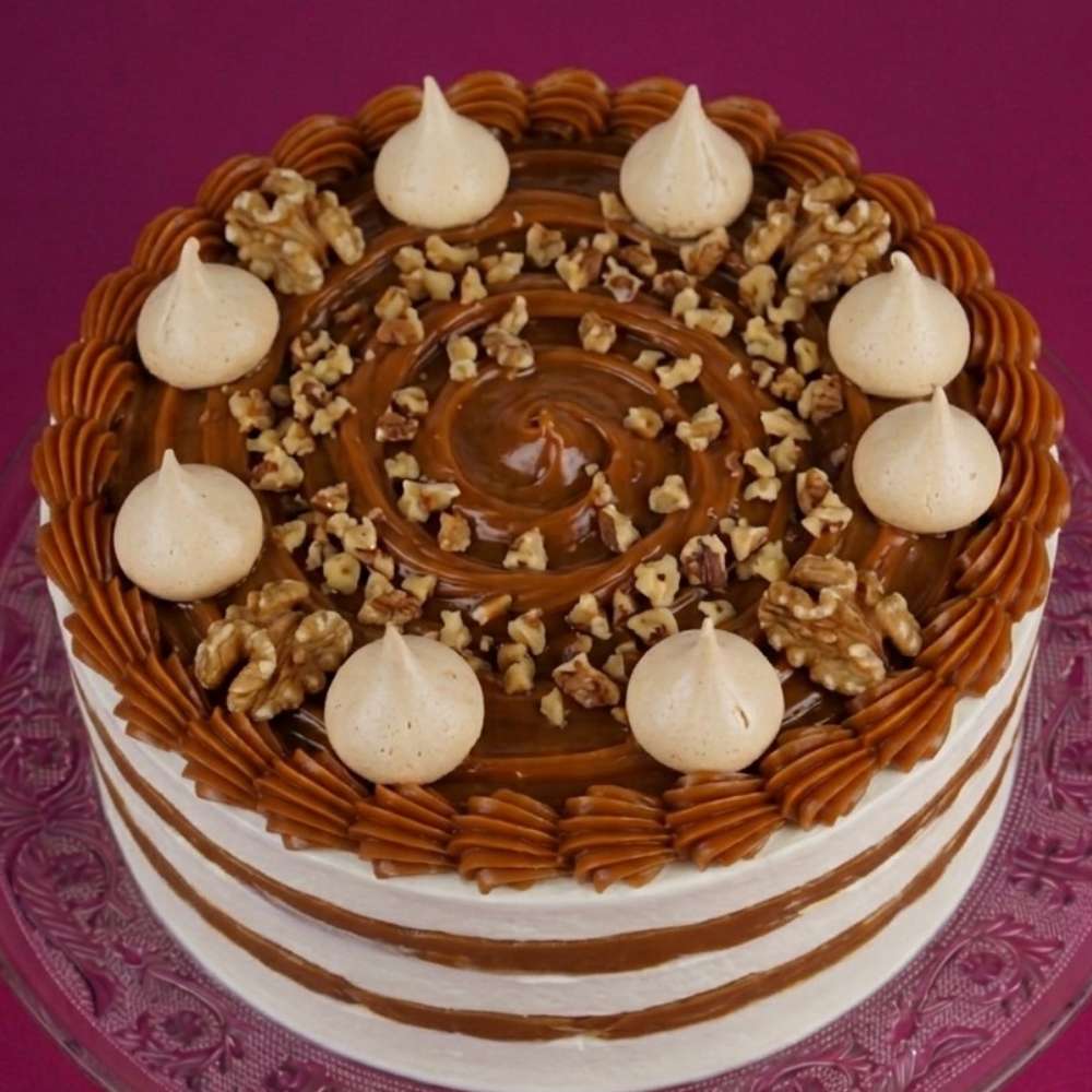 Torta Helada Merengue Lúcuma Manjar