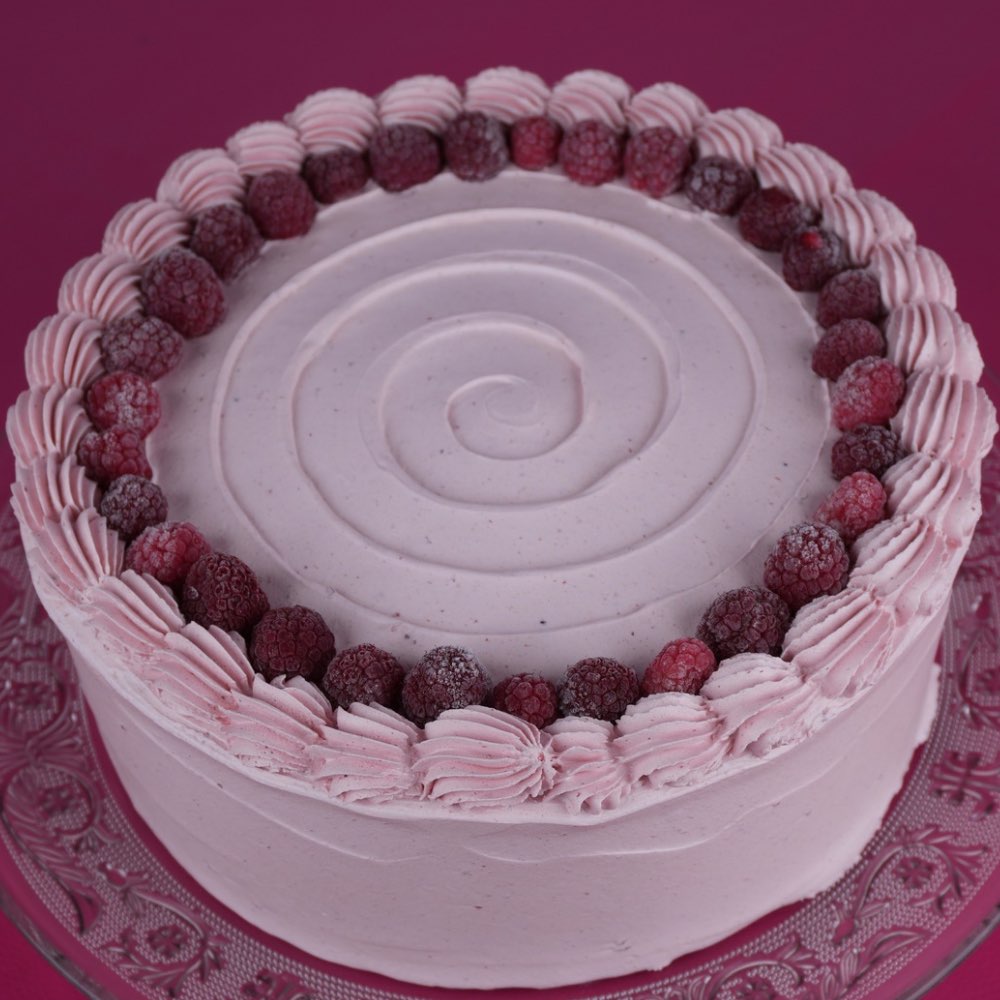 Torta Helada Merengue Frambuesa