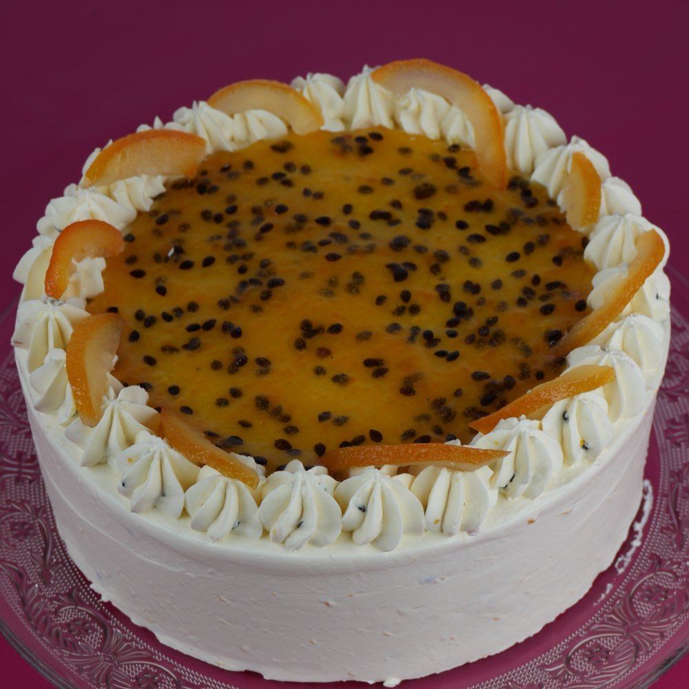 Torta Helada Merengue Maracuyá