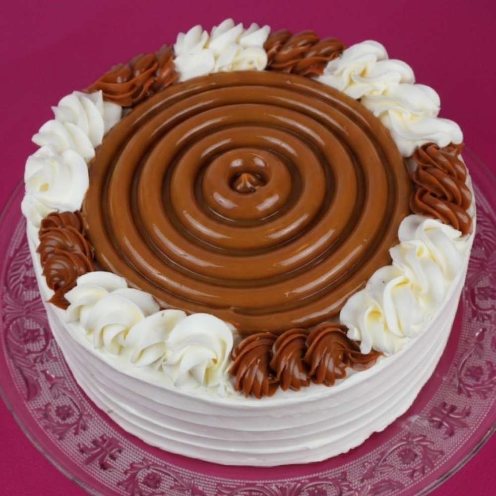 Torta hojarasca manjar sin azúcar